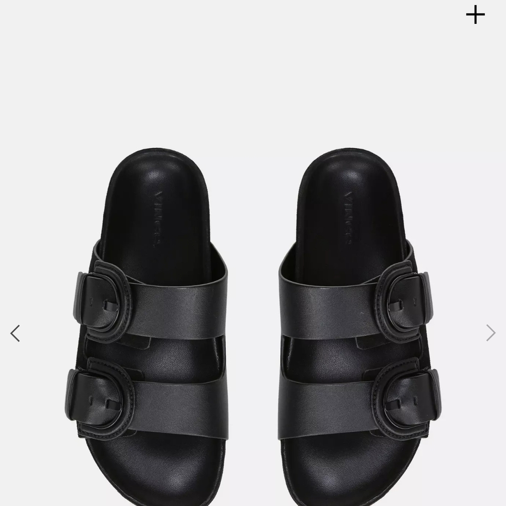 Vince Black Sandals